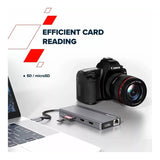 Canyon DS-16 13-in-1 Type-C Ethernet Hub Grey CNS-TDS16