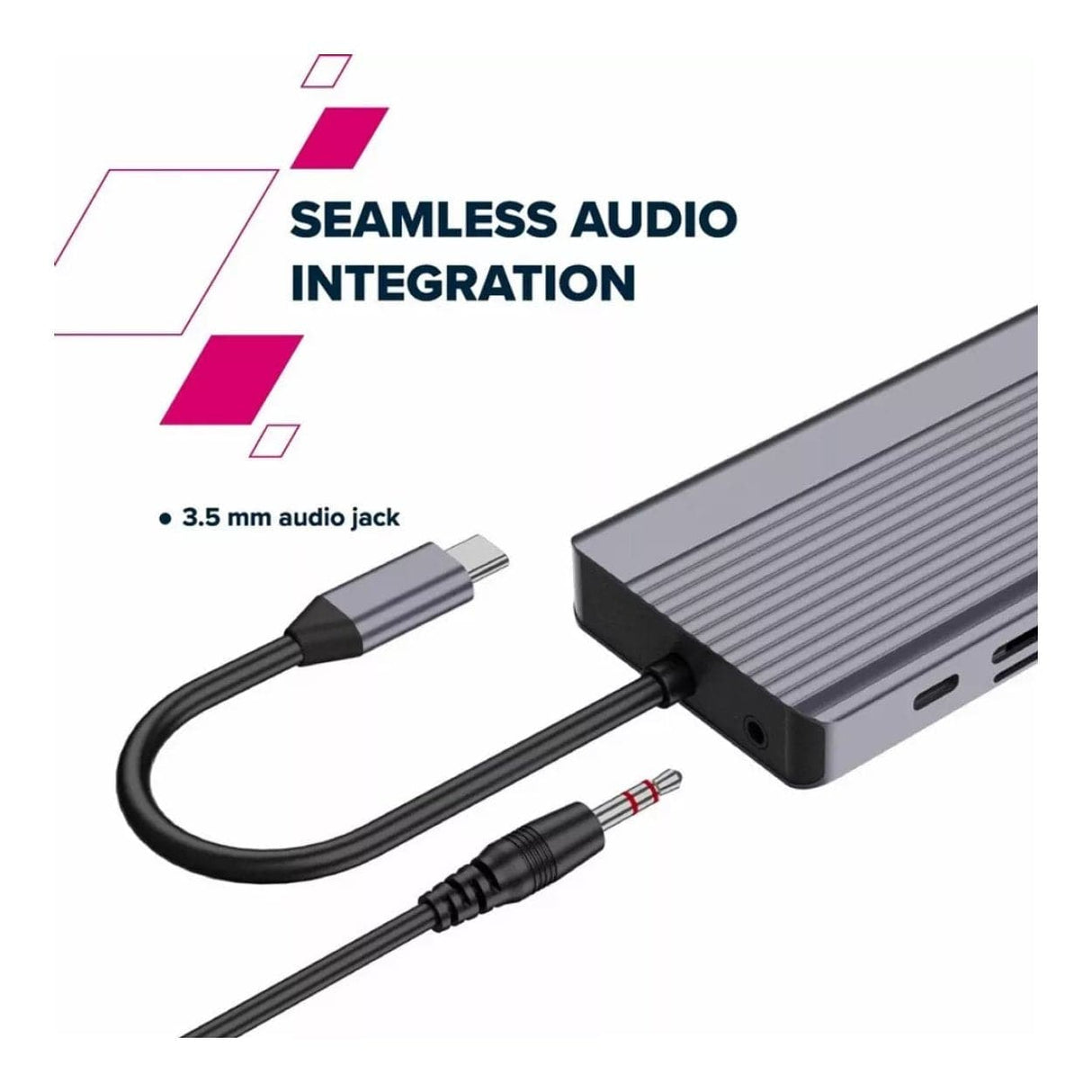 Canyon DS-16 13-in-1 Type-C Ethernet Hub Grey CNS-TDS16