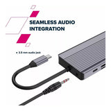 Canyon DS-16 13-in-1 Type-C Ethernet Hub Grey CNS-TDS16