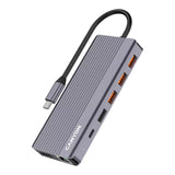 Canyon DS-16 13-in-1 Type-C Ethernet Hub Grey CNS-TDS16