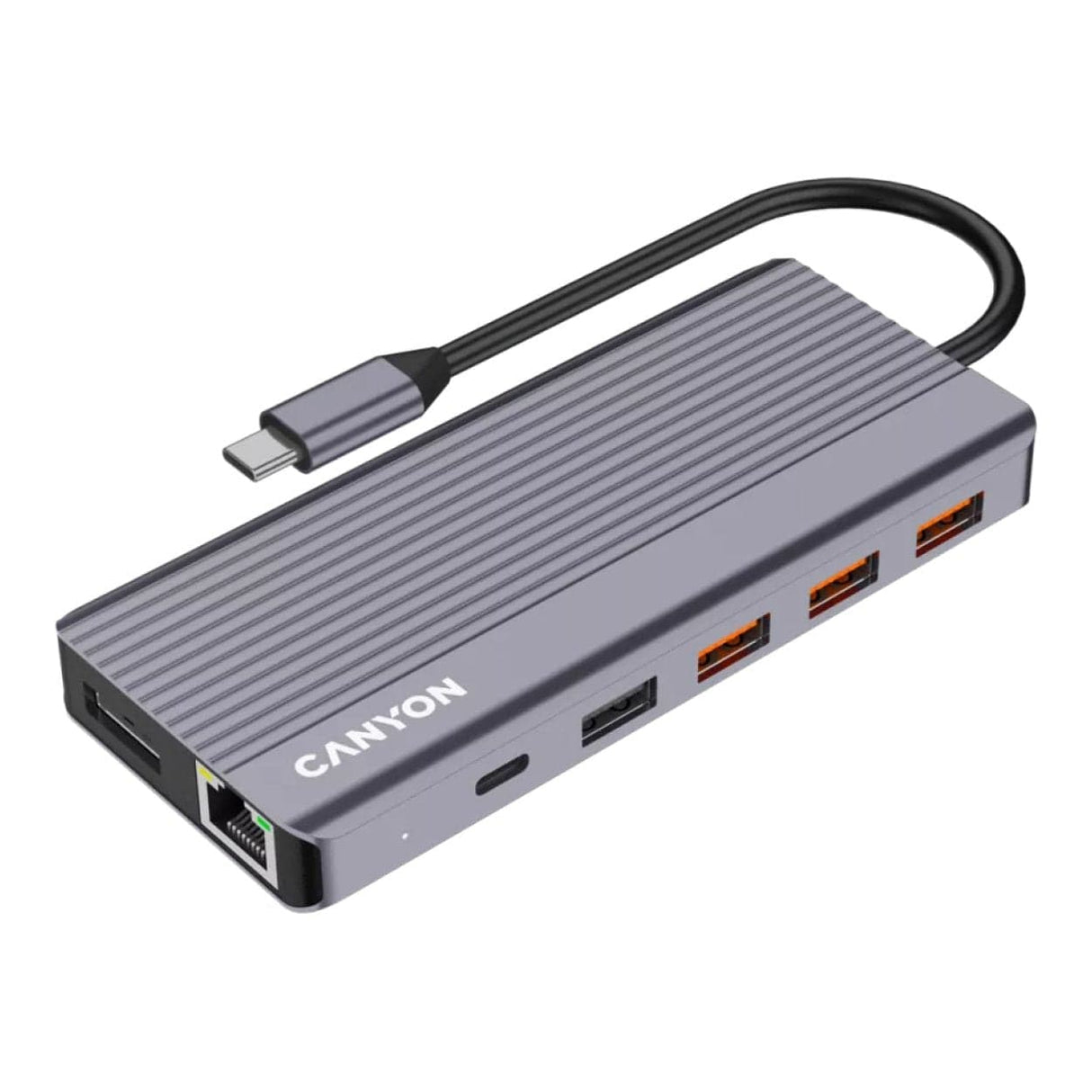 Canyon DS-16 13-in-1 Type-C Ethernet Hub Grey CNS-TDS16