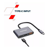 Canyon DS-17 6-in-1 Type-C Hub Grey CNS-TDS17