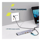 Canyon DS-17 6-in-1 Type-C Hub Grey CNS-TDS17