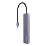 Canyon DS-17 6-in-1 Type-C Hub Grey CNS-TDS17