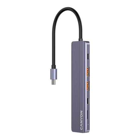Canyon DS-17 6-in-1 Type-C Hub Grey CNS-TDS17