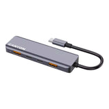 Canyon DS-18 5-in-1 Type-C Hub Grey CNS-TDS18