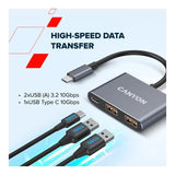 Canyon DS-3 3-in-1 Type-C Hub Dark Grey CNS-TDS3