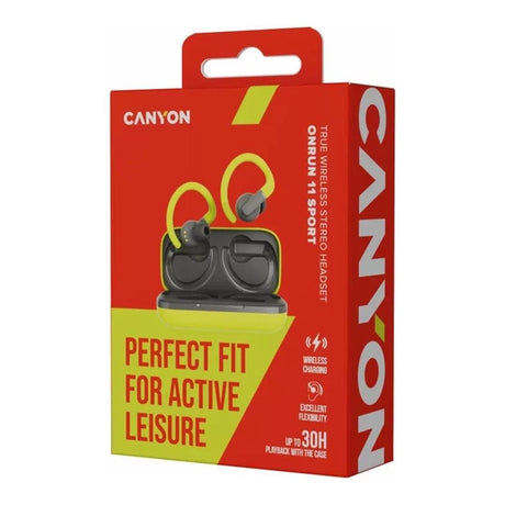 Canyon OnRun 11 Sport Wireless Stereo Headset Green CNS-TWS11GR