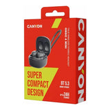 Canyon OnGo 4 Mini TWS Earbuds Grey CNS-TWS4G