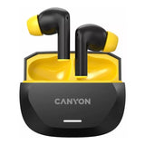 Canyon Hexagon 7 True Wireless Stereo Headset Black and Yellow CNS-TWS7BY
