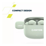 Canyon OnGo 9 TWS Earbuds Green CNS-TWS9G