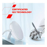 Canyon OnCharge 105 15W Qi2 Wireless Charging Pad White CNS-WCS105W