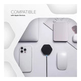 Canyon Hexagon 110 15W Qi2 Wireless Charging Pad Dark Grey CNS-WCS110