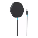 Canyon Hexagon 110 15W Qi2 Wireless Charging Pad Dark Grey CNS-WCS110