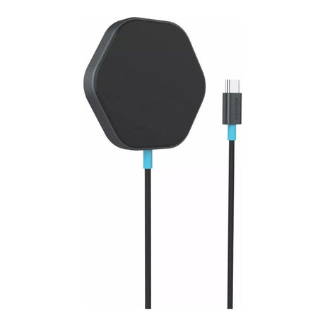 Canyon Hexagon 110 15W Qi2 Wireless Charging Pad Dark Grey CNS-WCS110
