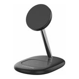 Canyon OnCharge 205 2-in-1 Qi2 Wireless Charging Stand Black CNS-WCS205BW/A