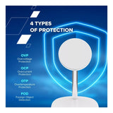 Canyon OnCharge 205 2-in-1 Qi2 Wireless Charging Stand White CNS-WCS205WW/A