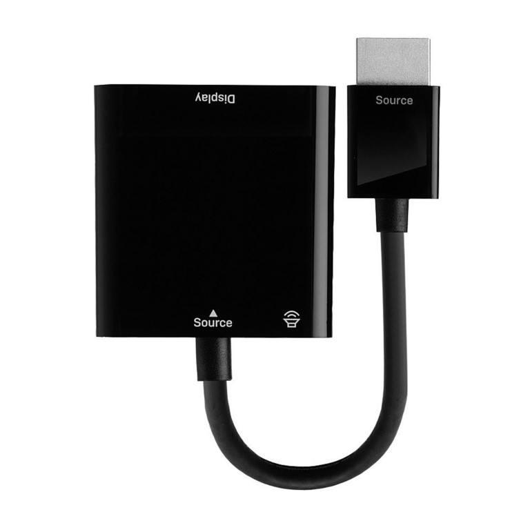 LinkQnet HDMI Male to VGA Female with Audio Adapter CNV-HDMI-VGA-LQ
