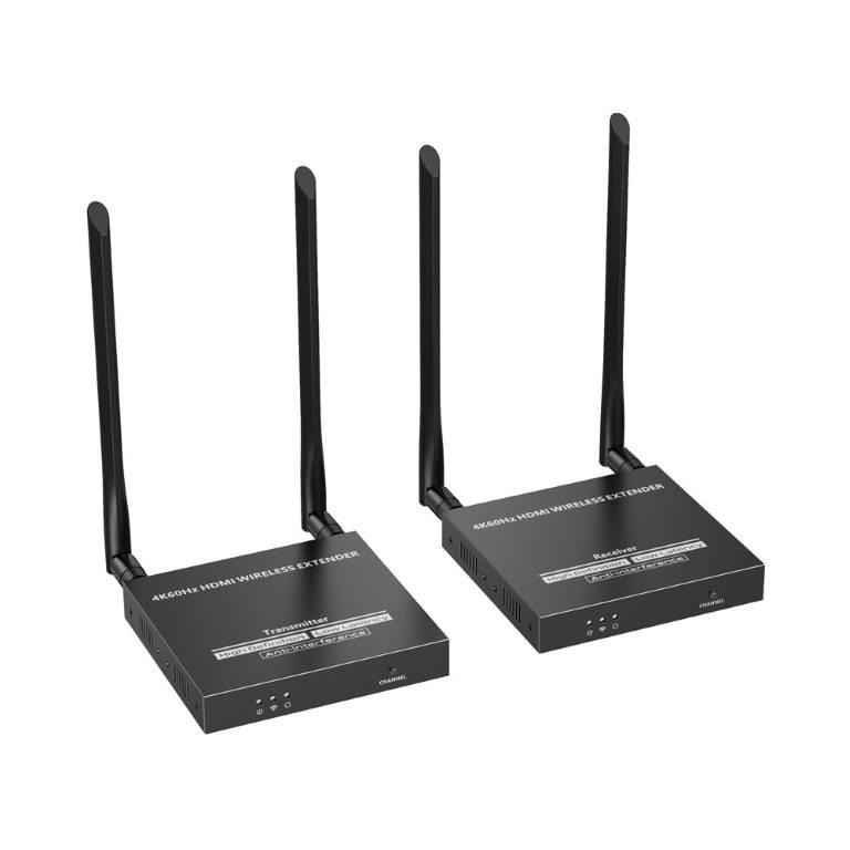 Lenkeng 4K HDMI Wireless Extender with Through Wall Dual Antenna Lenkeng 4K HDMI Wireless Extender with Through Wall Dual Antenna