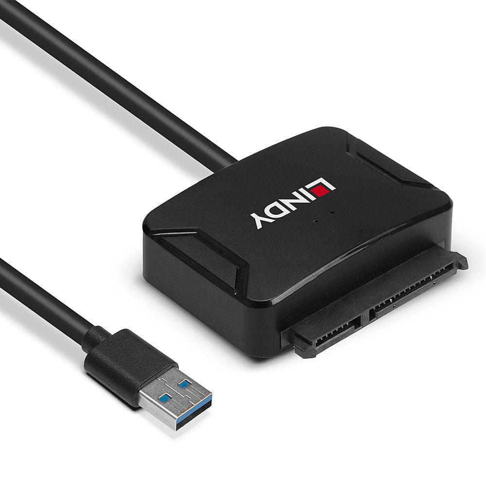 Lindy USB 3.0 to SATA Converter with Power Supply CNV-USB-SATAIII-CL