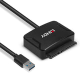 Lindy USB 3.0 to SATA Converter with Power Supply CNV-USB-SATAIII-CL