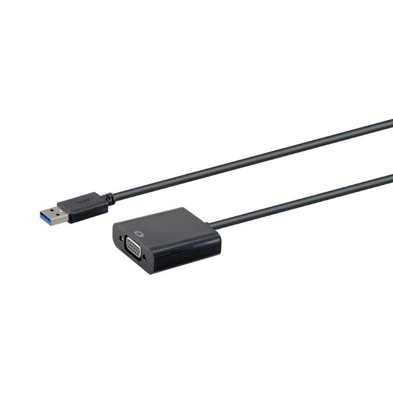 LinkQnet USB 3.0 to VGA Female Converter Cable 1.5m CNV-USB-VGA-LQ