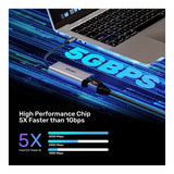Unitek U1343A USB-C to 5Gbps Ethernet Adapter CNV-USB3-C-ETH-5G-U