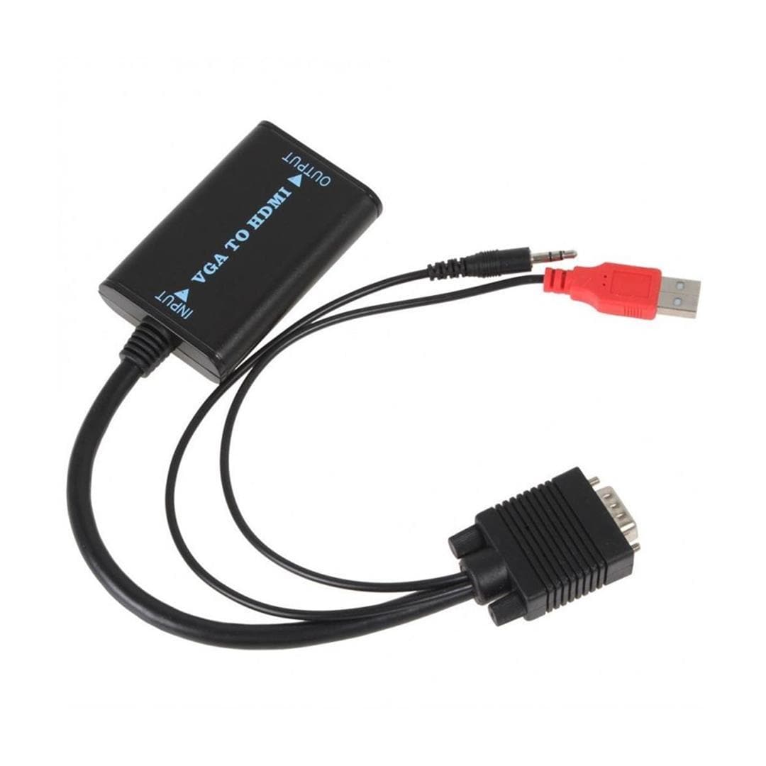 Unbranded VGA to HDMI Converter CNV-VGAM-HDMIF-AUDIO (Open Box)