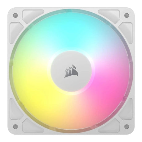 Corsair RS120 ARGB 120mm PWM 2100 RPM Case Fan - Triple-pack White CO-9050185-WW