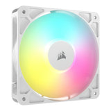 Corsair RS120 ARGB 120mm PWM 2100 RPM Case Fan - Triple-pack White CO-9050185-WW