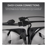Corsair RS120-R ARGB 120mm PWM Reverse Fans Black - 3-pack CO-9050196-WW