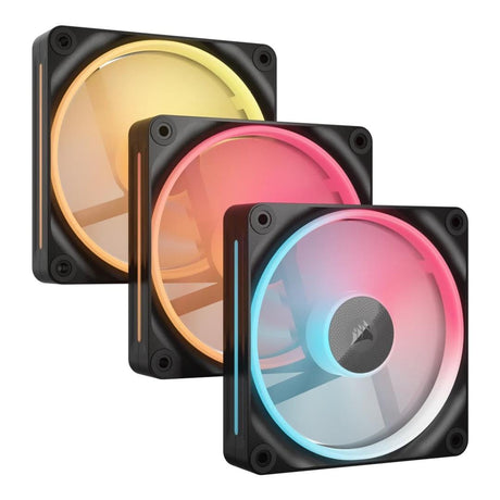 Corsair iCUE LINK LX120-R RGB 120mm PWM Reverse Fans Starter Kit 3-pack CO-9051050-WW