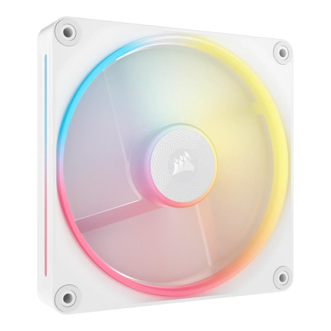 Corsair iCUE LINK LX140-R RGB 140mm PWM Reverse Fan Expansion - White CO-9051055-WW