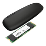 ASUS Cobble M.2 SSD Type-C Enclosure with Crucial E100 2TB NVMe Bundle Black COBBLE-2TB-BUNDLE-B