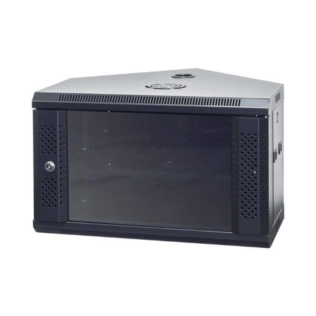 LinkQnet 600x600mm 6U Corner Wall Cabinet CORNER TYPE WALL CAB
