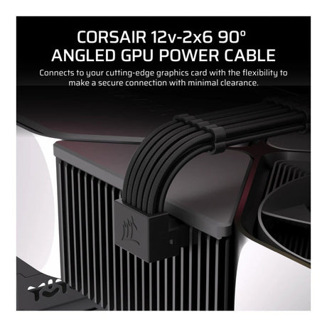 Corsair Type-5 PSU 90 Degree 12V-2x6 Style-A Cable CP-8920349