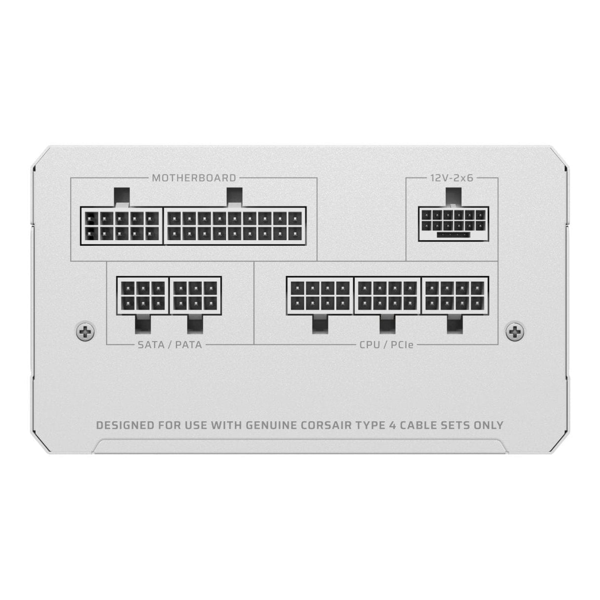 Corsair RM Series RM850e 850W Cybenetics Gold Fully Modular White ATX 3.1 Power Supply CP-9020293-WW