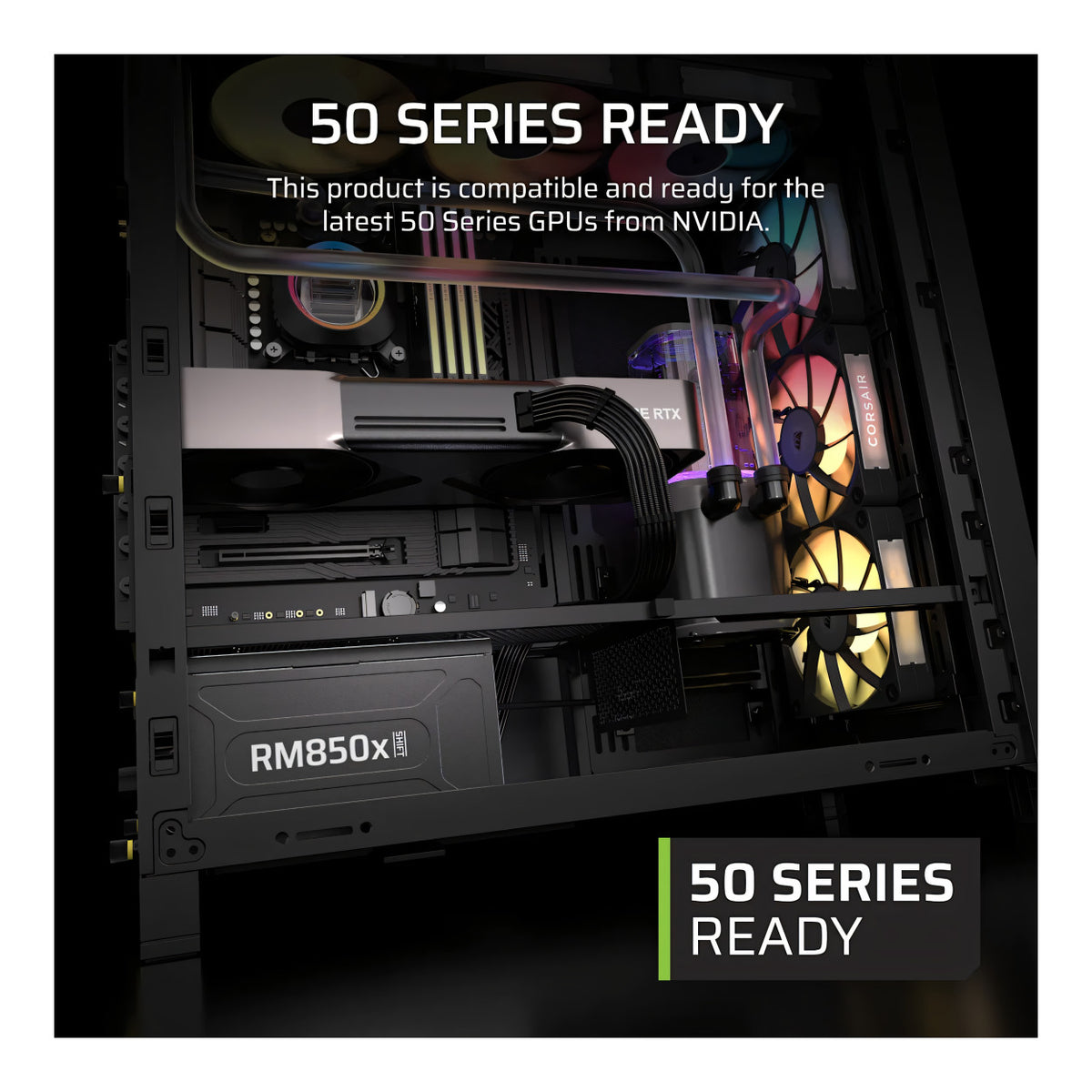 Corsair RM850x Shift 850W 80 PLUS Gold Fully Modular ATX PSU CP-9020299-WW
