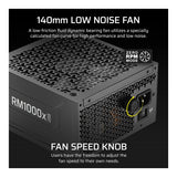 Corsair RM1000x SHIFT 1000W 80 PLUS Gold Fully Modular ATX PSU CP-9020300-WW