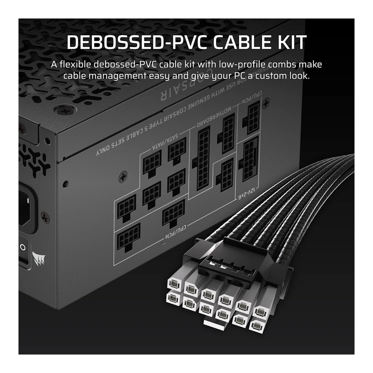 Corsair RM1000x SHIFT 1000W 80 PLUS Gold Fully Modular ATX PSU CP-9020300-WW