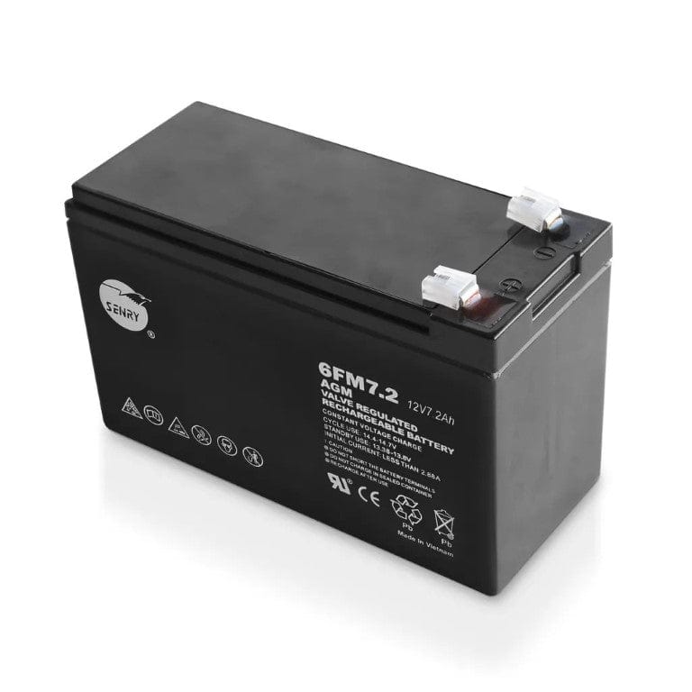 RCT Senry 6FM7.2 12V 7Ah Rechargeable Sealed AGM Battery CP1270M