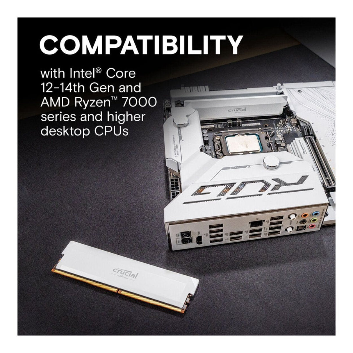 Crucial Pro Overclocking CP2K16G60C36U5W Memory Module 32GB 2 x 16GB DDR5 6000MHz