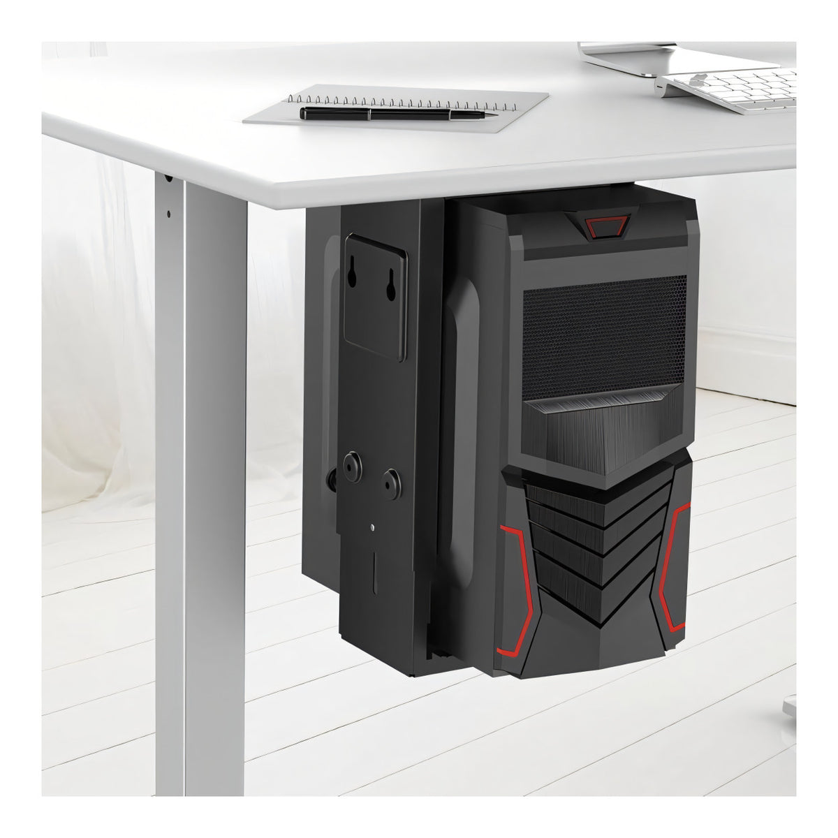 Brateck CPB-6 Under Desk CPU Bracket