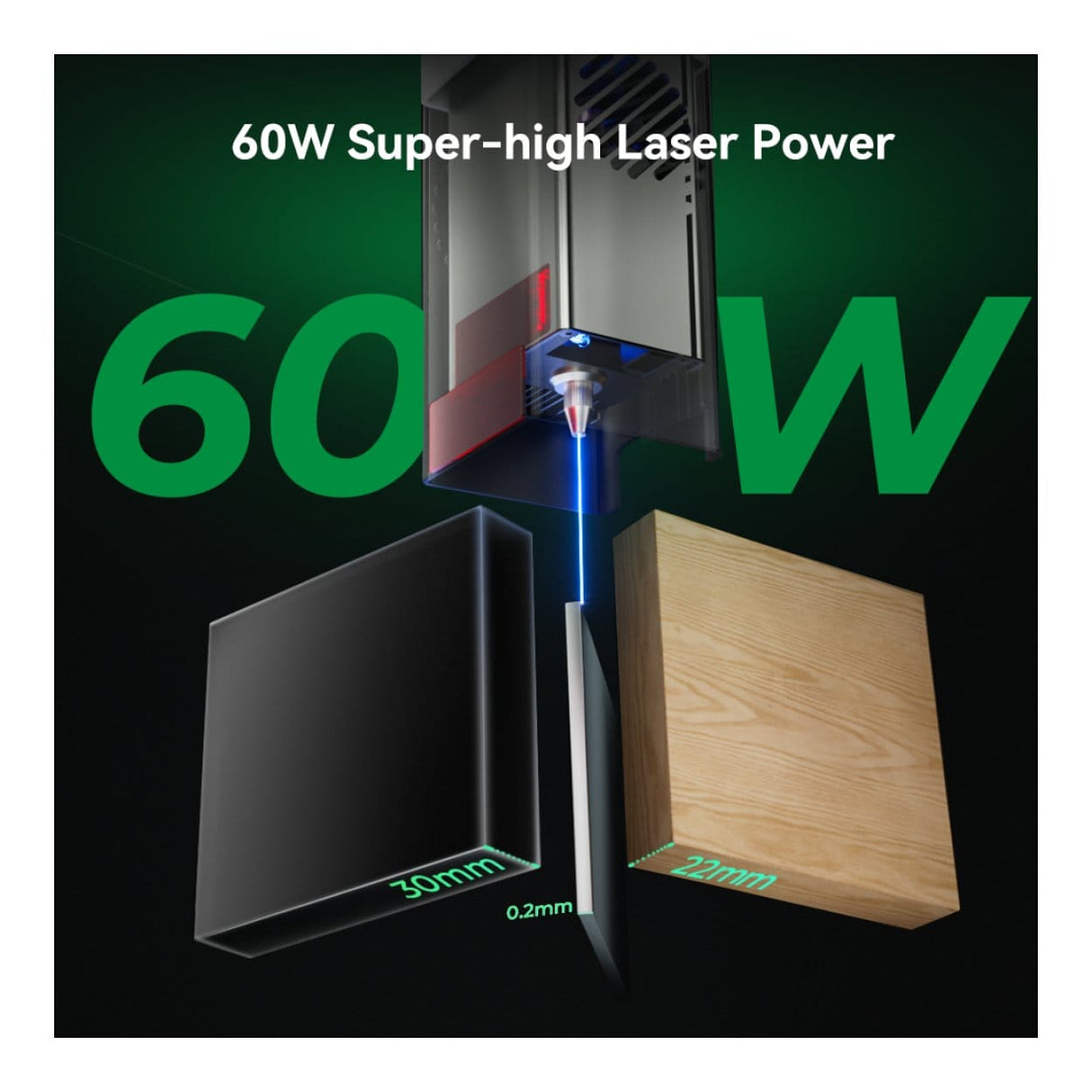 Creality 3D Falcon Pro 60W Enclosed Laser Engraver