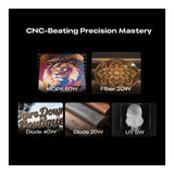 Creality CR Laser Falcon T1 Diode 40W Laser Engraver CR-FALCON-T1-DIODE40