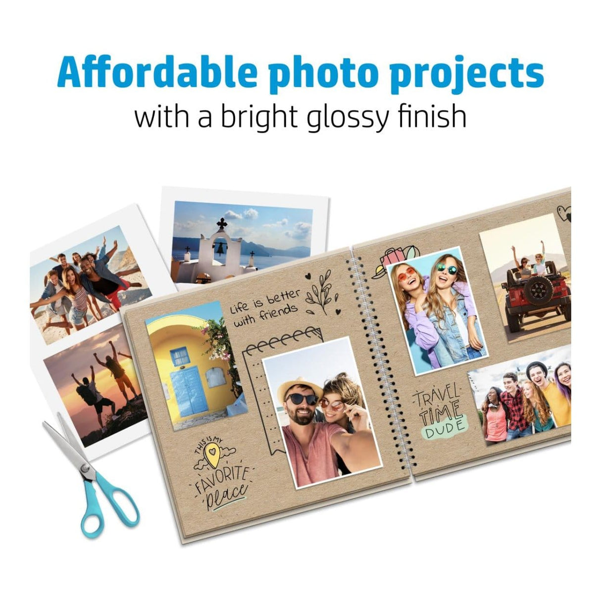 HP Everyday Glossy Photo Paper 10x15cm 100-sheet CR757A