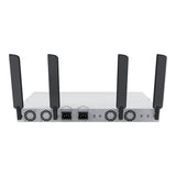 MikroTik Cloud Router 16-port with 8 PoE 150W 2SFP+ Wi-Fi 6 Switch CRS418-8P-8G-2S+5axQ2axQ-RM