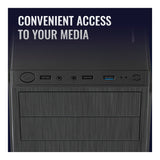 Aerocool CS-1103 ATX Mid-Tower Black PC Case