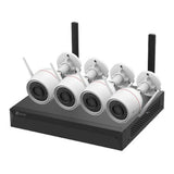 EZVIZ H3c 2K Smart Wi-Fi Camera Security System NVR Kit CS-BW3844-A0E60