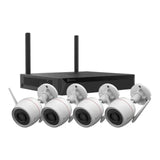 EZVIZ H3c 2K Smart Wi-Fi Camera Security System NVR Kit CS-BW3844-A0E60